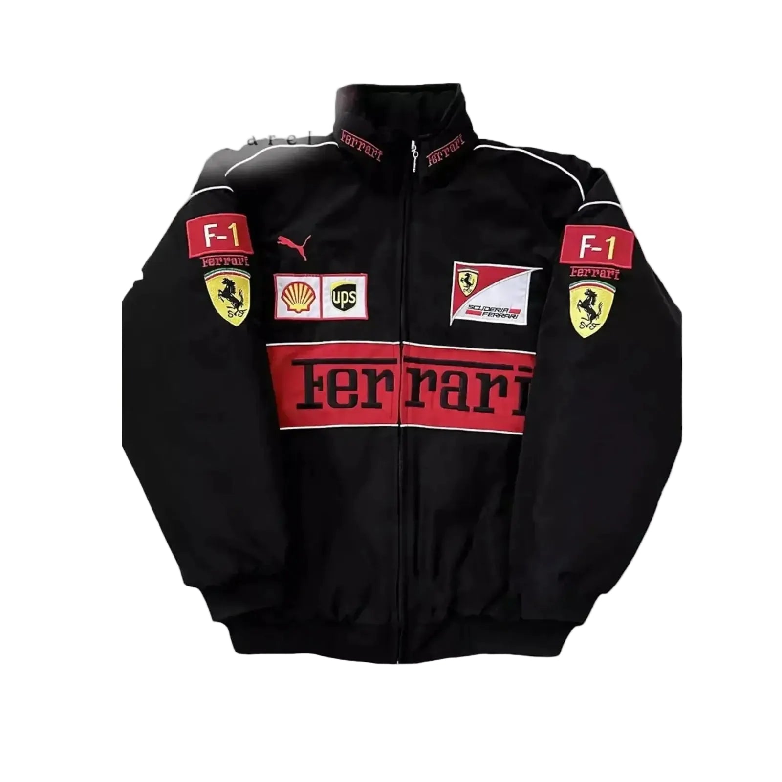 Ferrari F1 Vintage Racing Embroidered Jacket