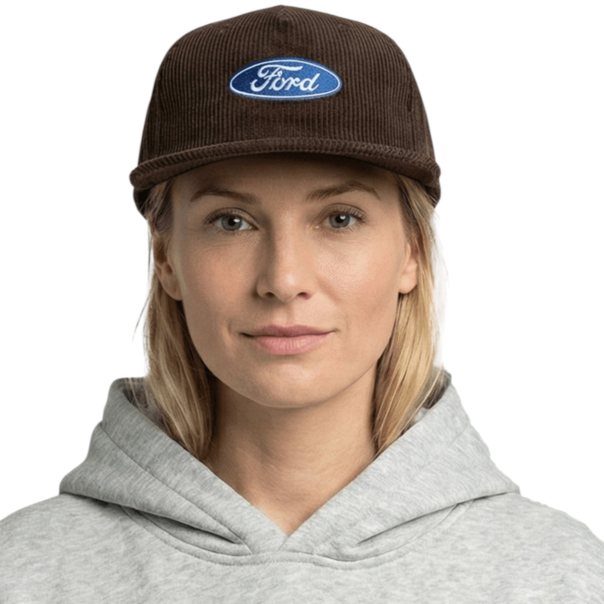 Ford Vintage Corduroy Cap – Brown