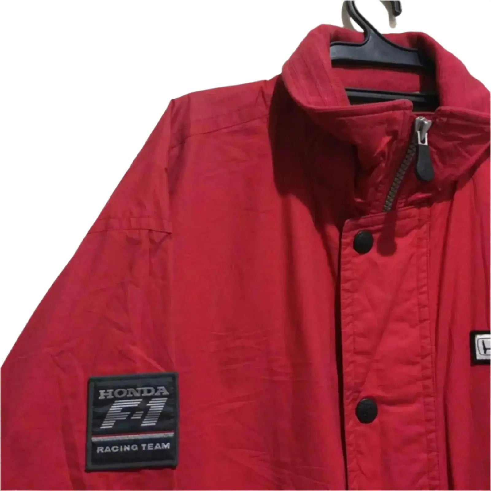 Honda Grand-Prix Vintage Racing Embroidered F1 Team Jacket - Speedxcrafts