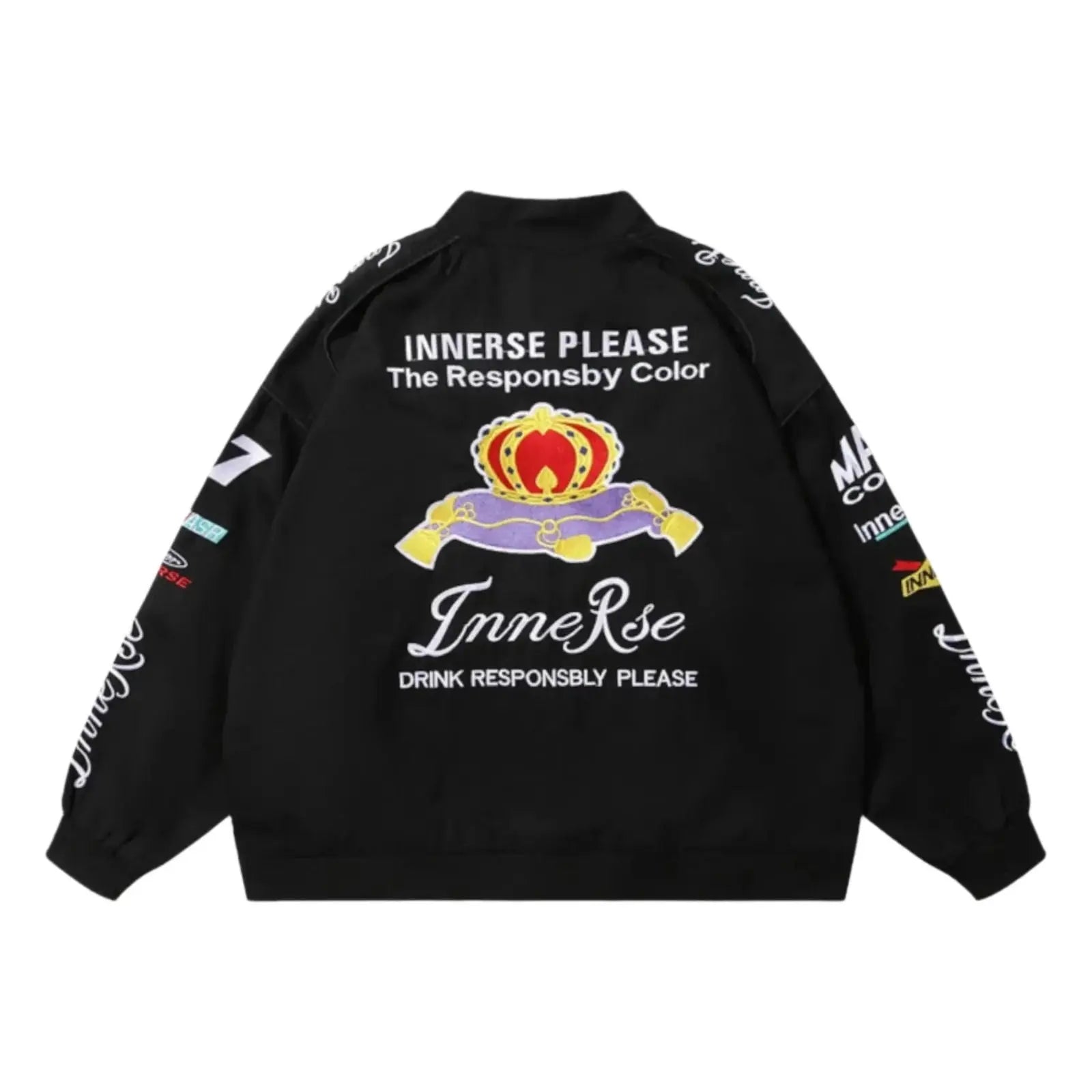 Innerse NASCAR Racing Jacket - Embroidered Motorsport Apparel