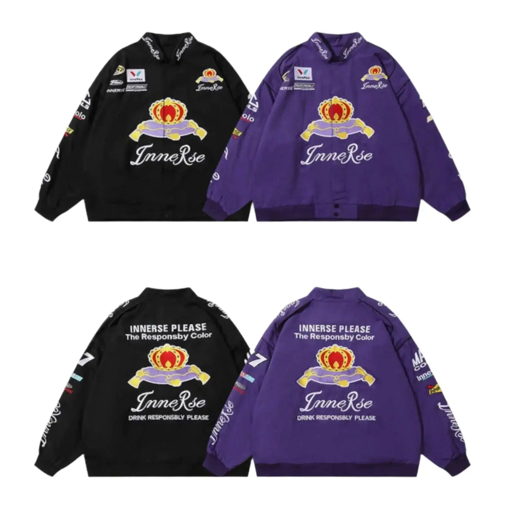 Innerse NASCAR Racing Jacket - Embroidered Motorsport Apparel