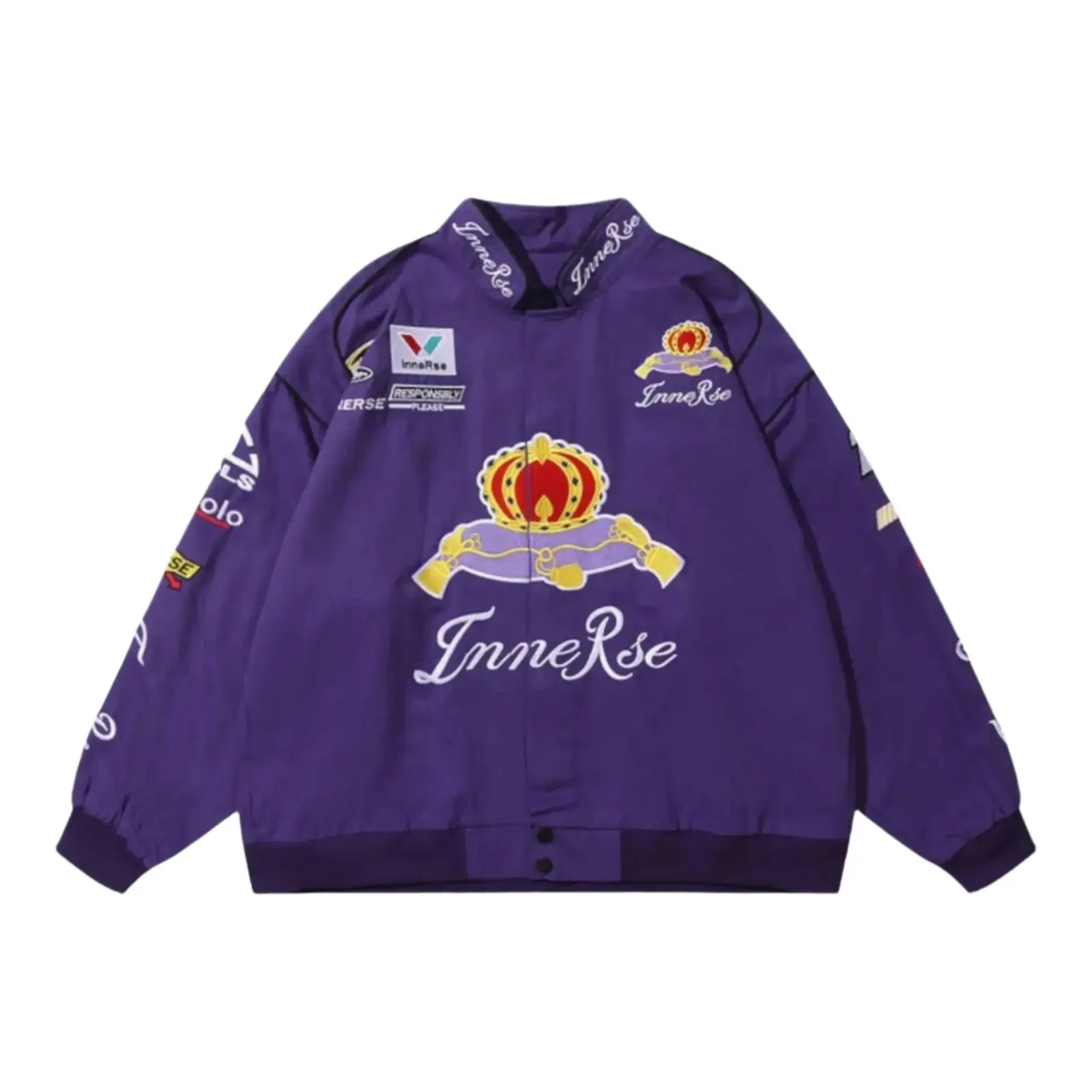 Innerse NASCAR Racing Jacket - Embroidered Motorsport Apparel – Speedx ...