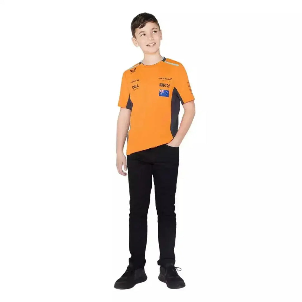 JUNIOR McLAREN REPLICA SET UP T-SHIRT OSCAR PIASTRI - Speedxcrafts