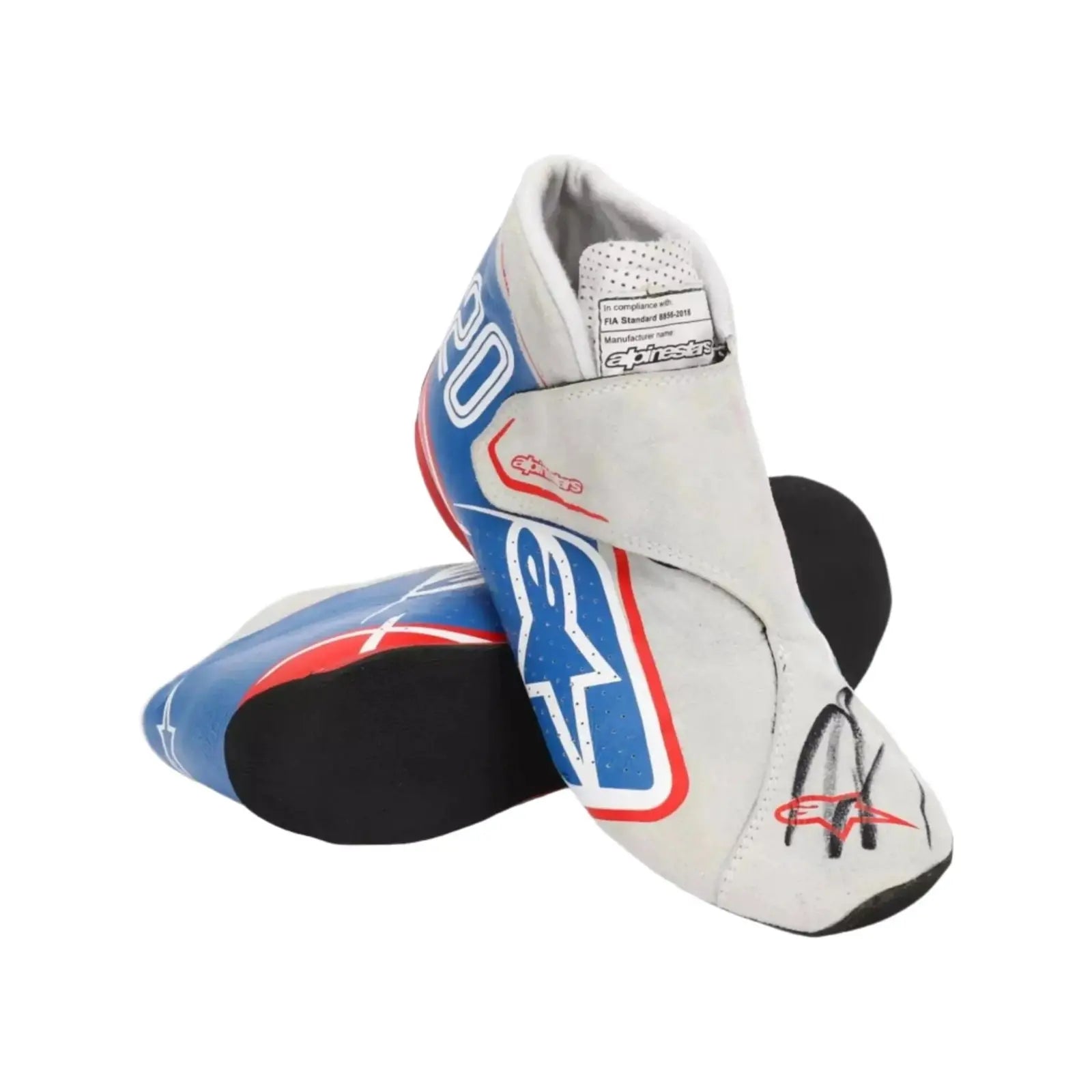 Kevin Magnussen Race Boots - Official 2022 Italian GP Edition - Speedxcrafts