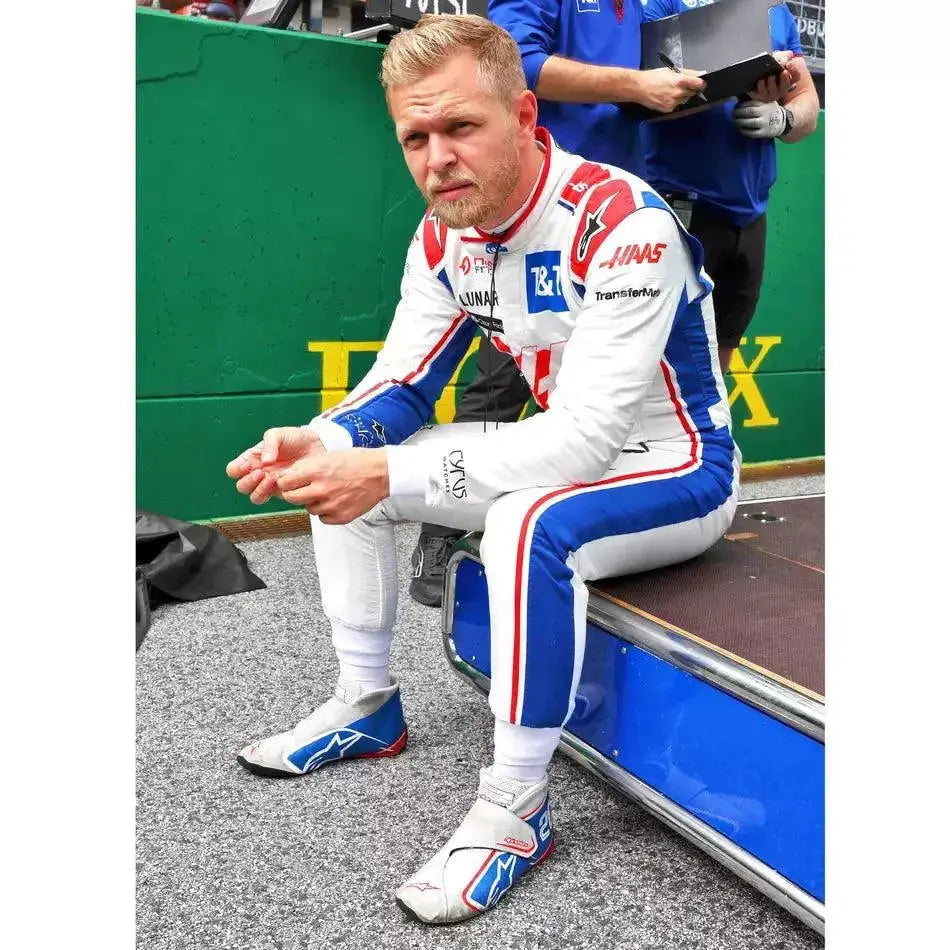 Kevin Magnussen Race Boots - Official 2022 Italian GP Edition - Speedxcrafts