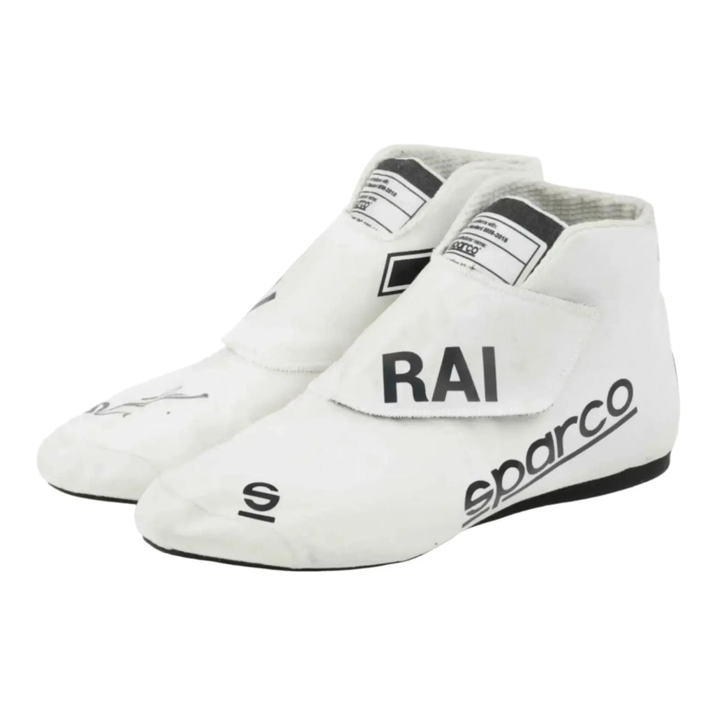 Kimi Räikkönen 2021 Alfa Romeo F1 Race Boots - Speedxcrafts