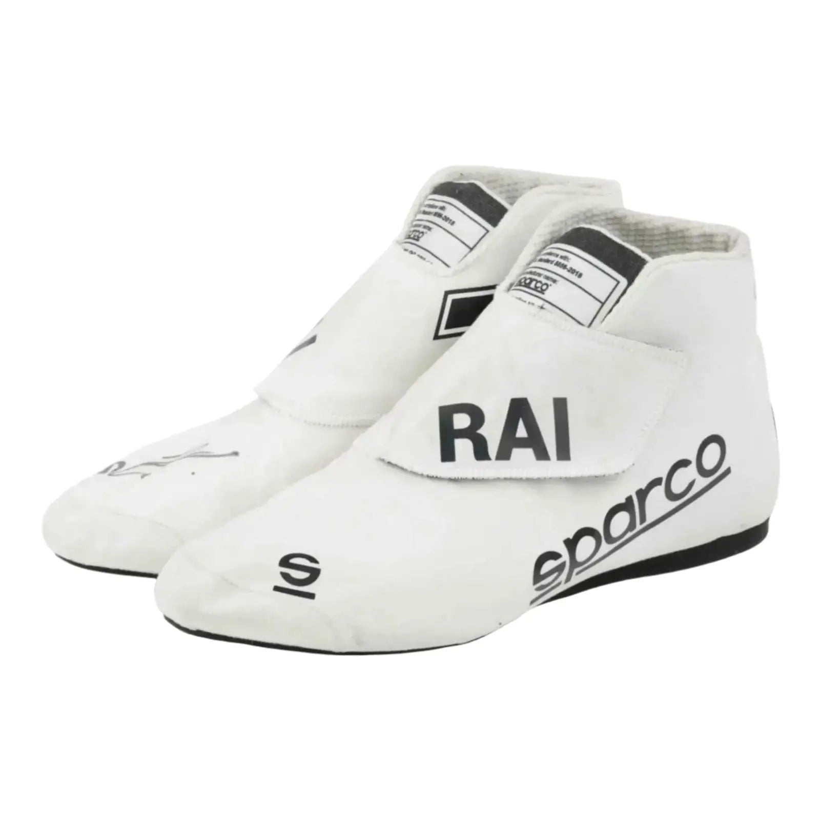 Kimi Räikkönen 2021 Alfa Romeo F1 Race Boots - Speedxcrafts