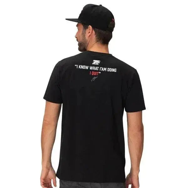 Kimi Räikkönen T-Shirt "I Know What I`m Doing - I Quit" - Speedxcrafts