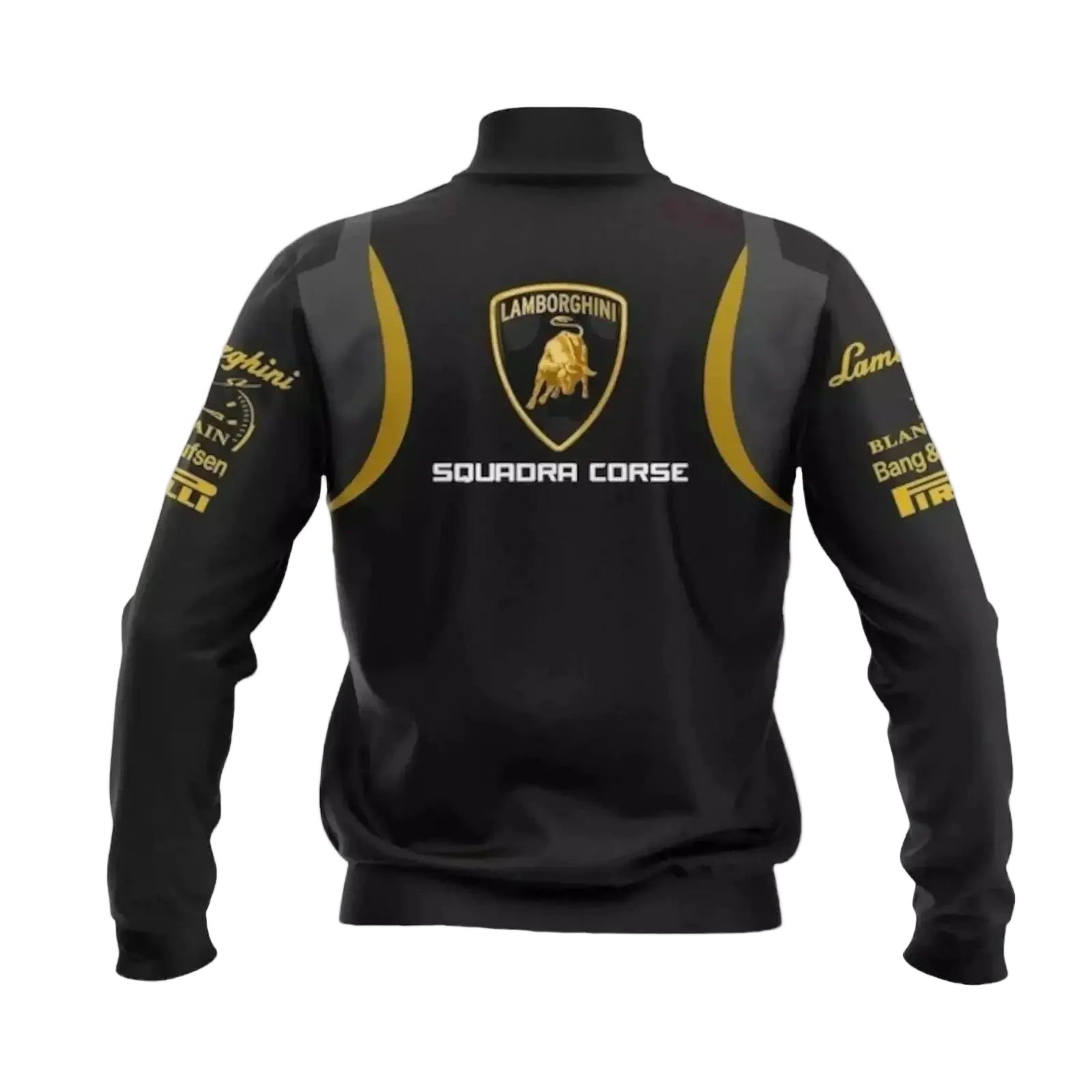 Lamborghini Over Print Custom Bomber Jacket