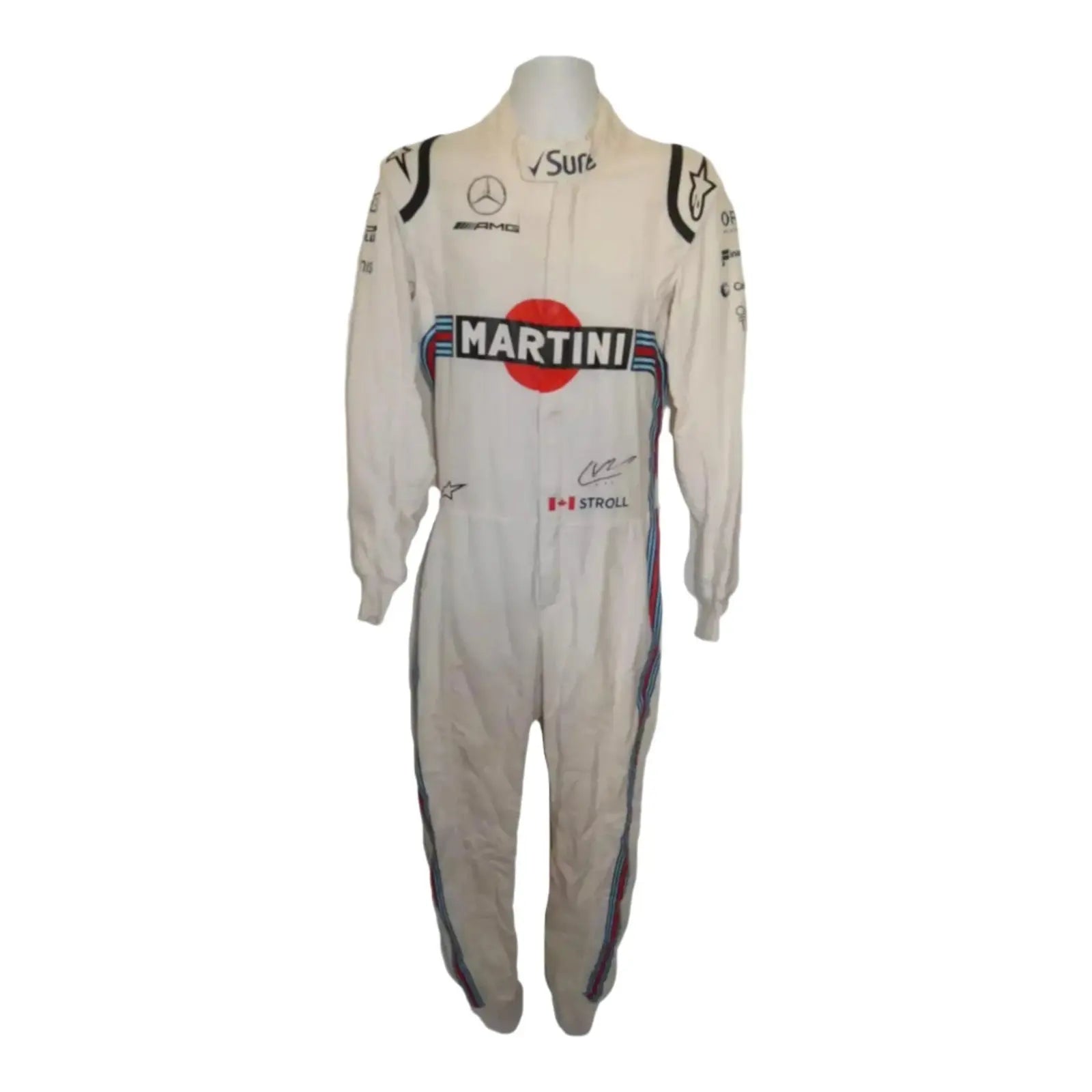Lance Stroll Signed 2018 Williams Martini Race suit
