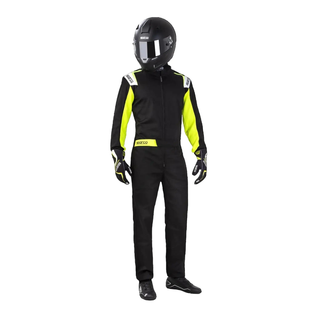 Leisure Karting Suit Sparco Rookie Black/Yellow