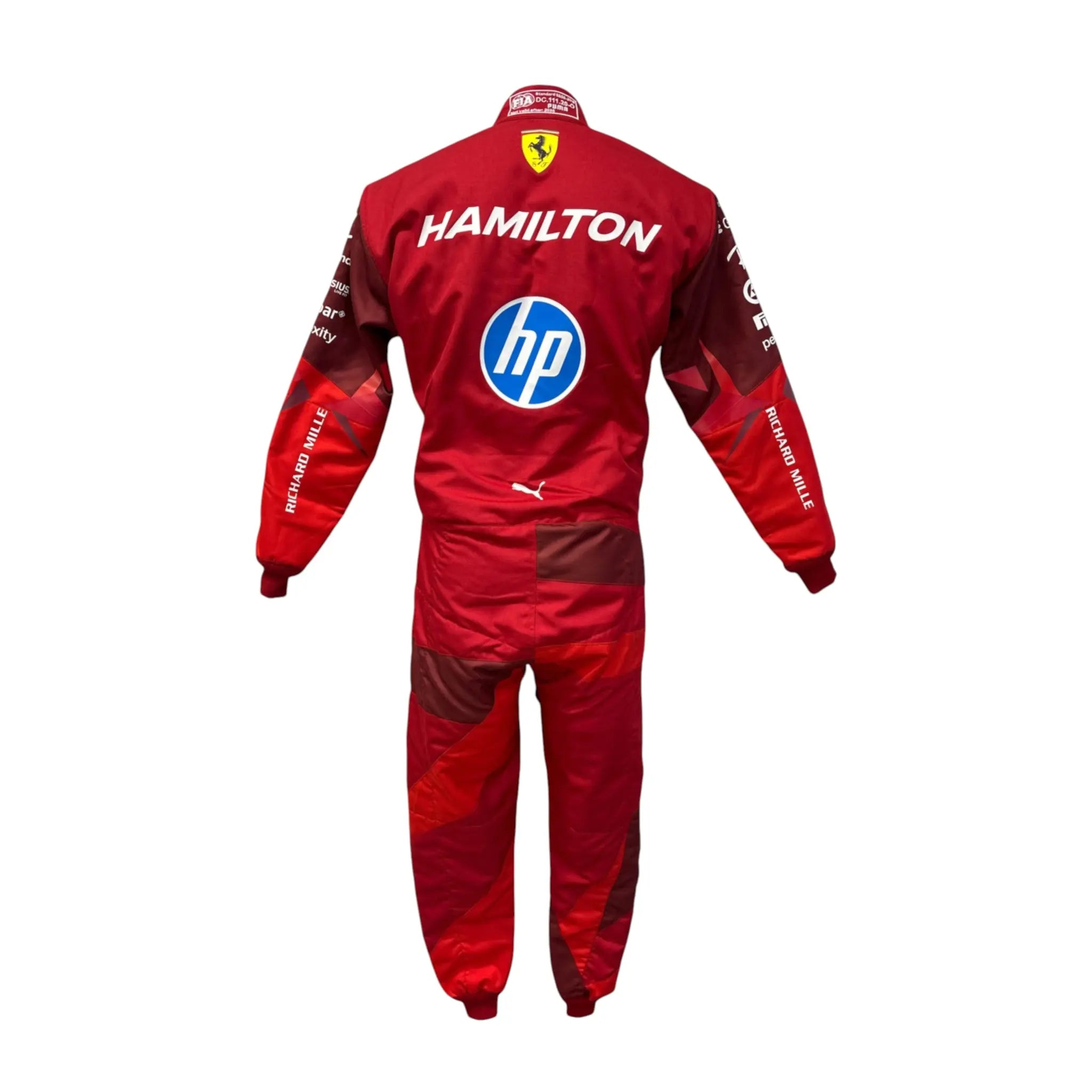 Lewis Hamilton Scuderia Ferrari HP Las Vegas 2025 race suit