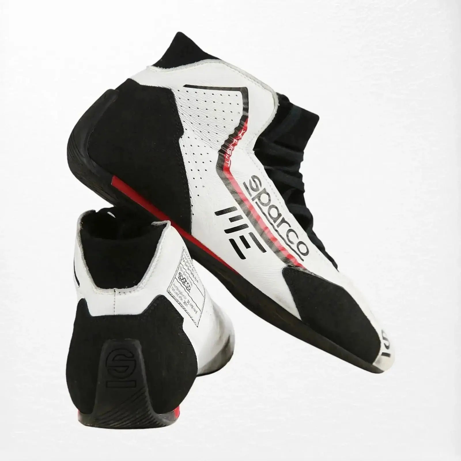 Marcus Ericsson Race Boots Used Indy 500  2021 - Speedxcrafts