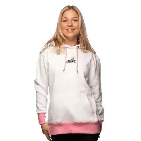 Maximilian Götz Ladies Hoodie Champion white