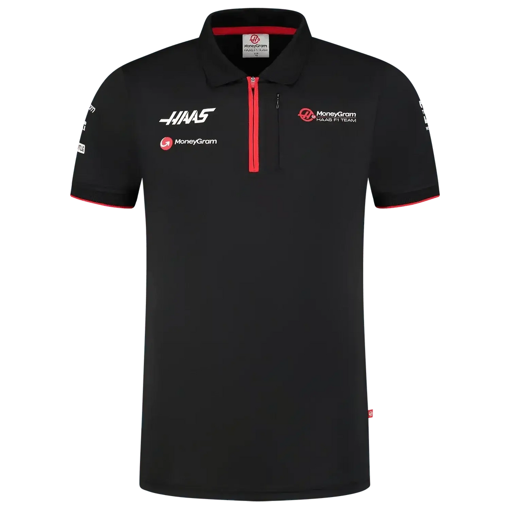 Men’s Fitted Polo Haas F1 Team - Speedx Karting
