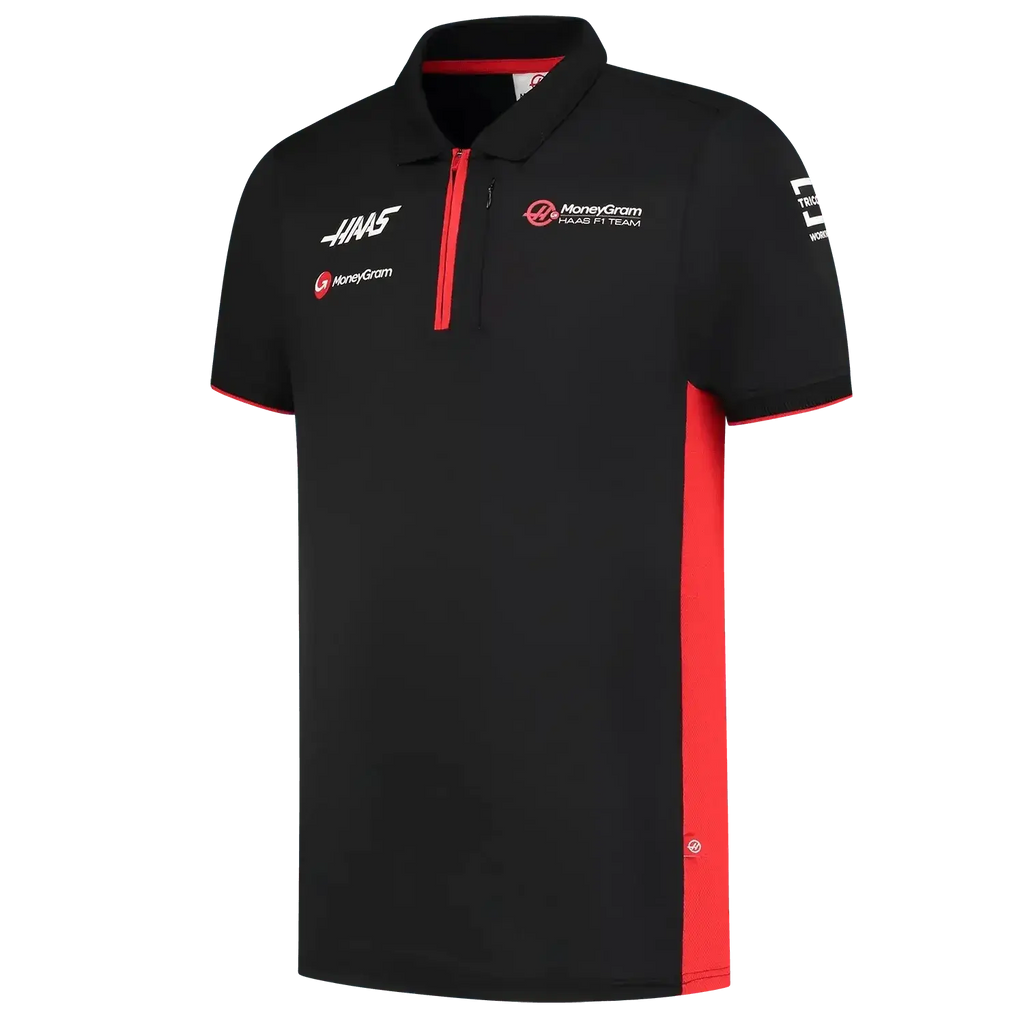 Men’s Fitted Polo Haas F1 Team - Speedx Karting