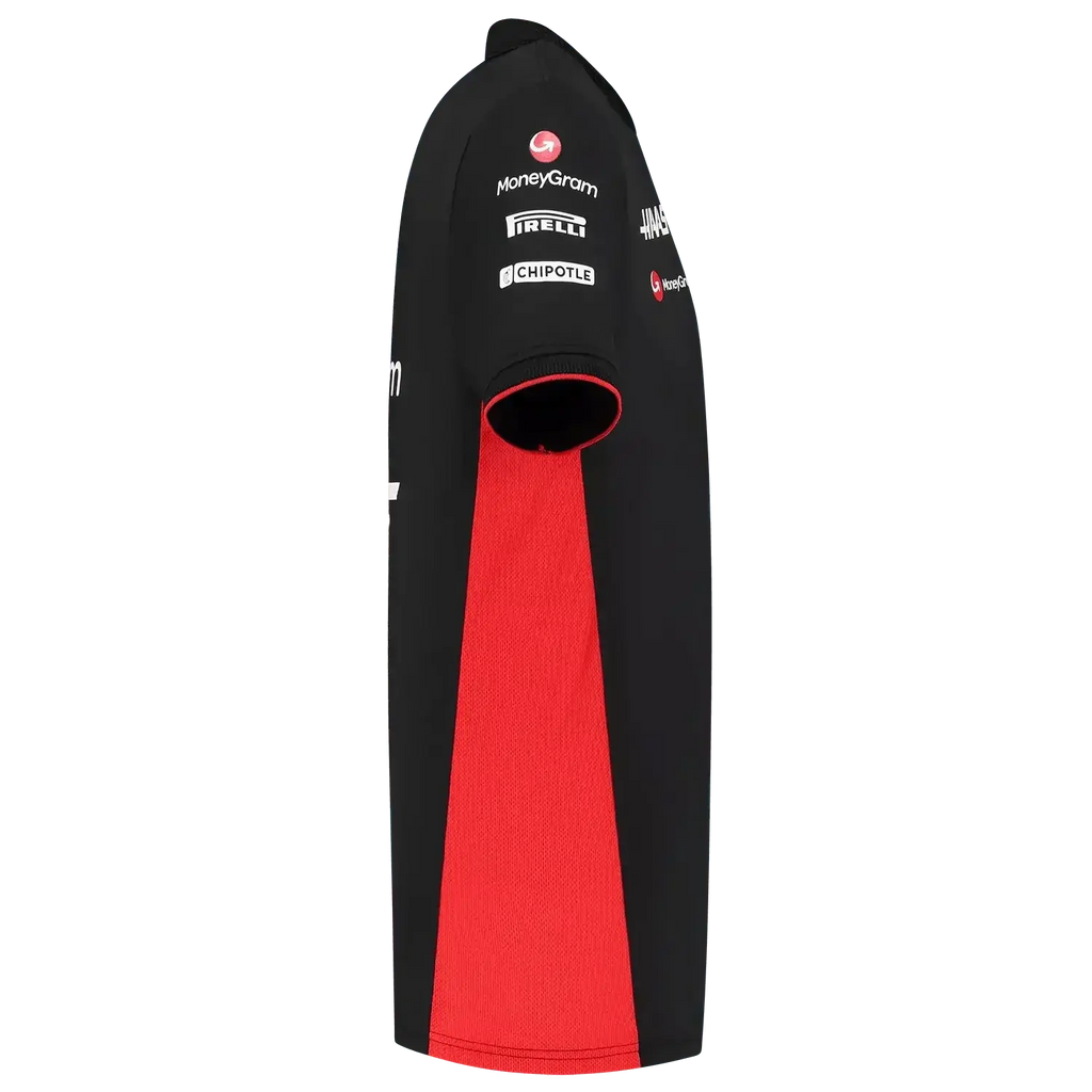 Men’s Fitted Polo Haas F1 Team - Speedx Karting