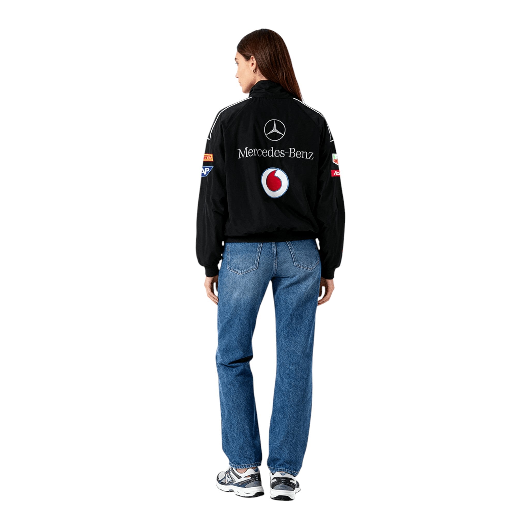 Mercedes-Benz Vintage Jacket - Black Edition – Speedx Karting