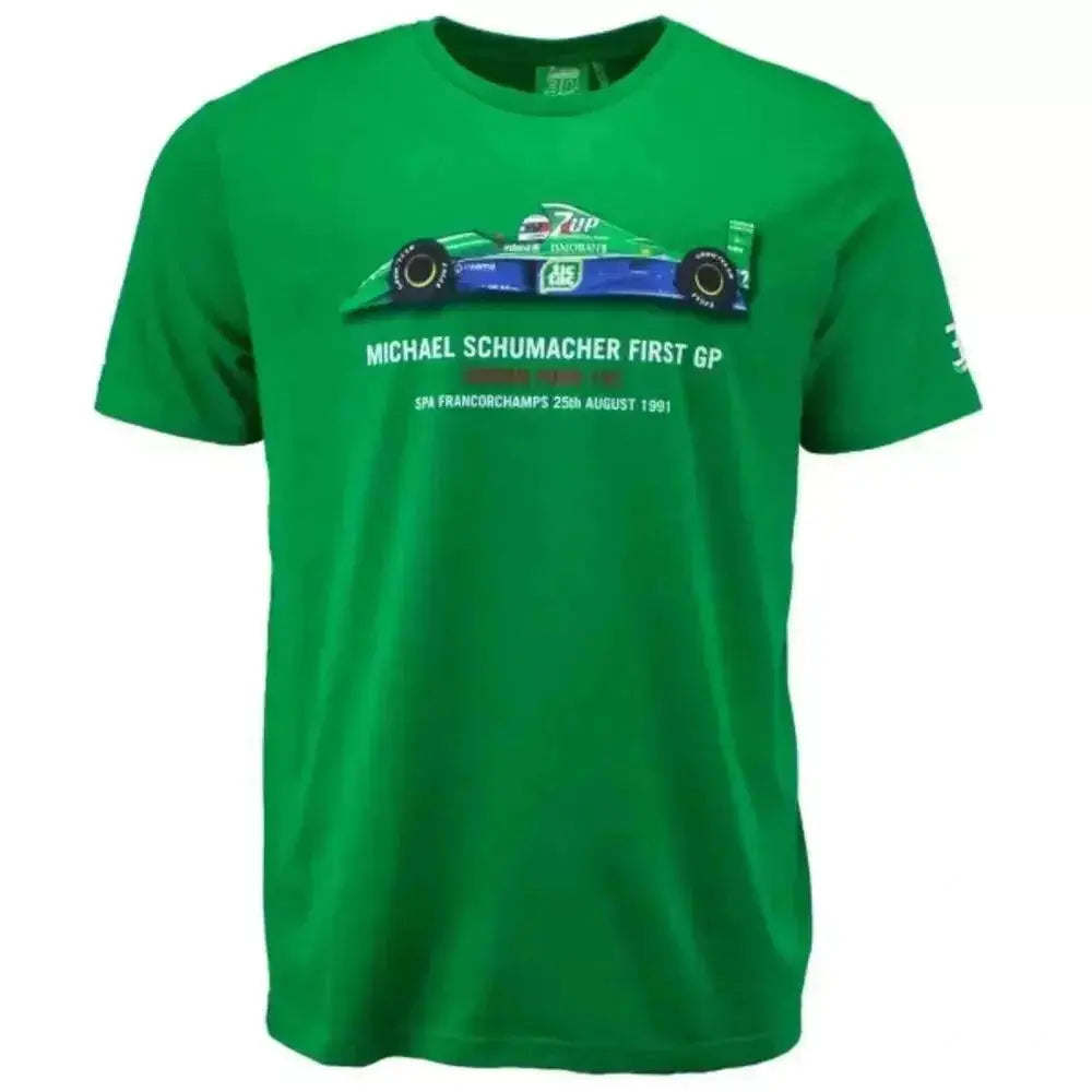 Michael Schumacher T-Shirt First GP Race 1991 - Speedxcrafts