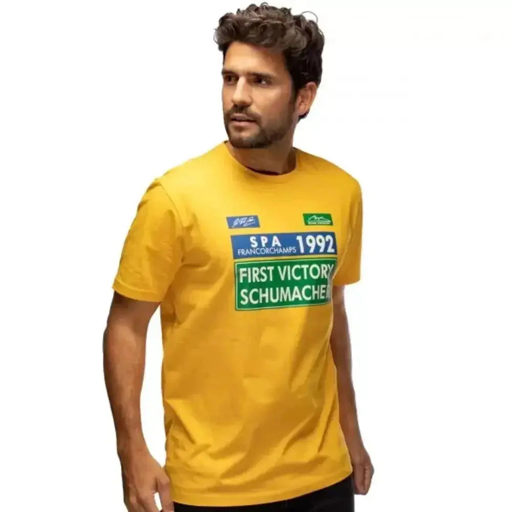 Michael Schumacher T-Shirt First GP Victory 1992 - Speedxcrafts