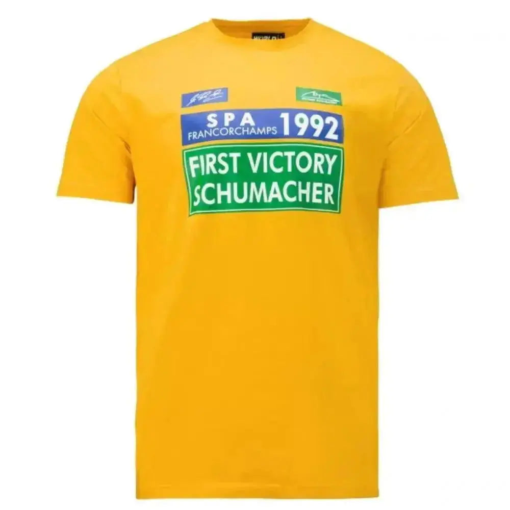 Michael Schumacher T-Shirt First GP Victory 1992 - Speedxcrafts