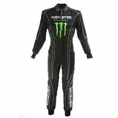 Monster Energy Sublimation Printed Race Suit | Vibrant Racing Gear