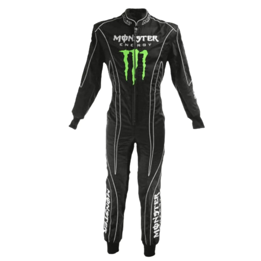 Monster Energy Sublimation Printed Race Suit | Vibrant Racing Gear