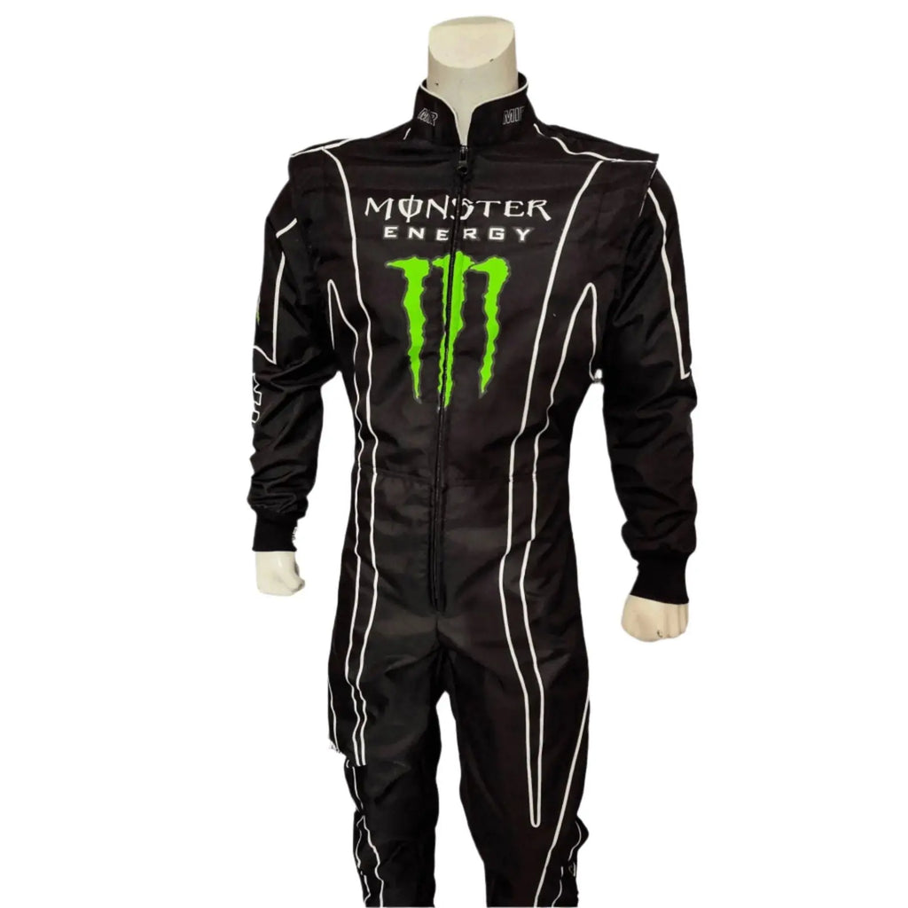Monster Energy Sublimation Printed Race Suit | Vibrant Racing Gear