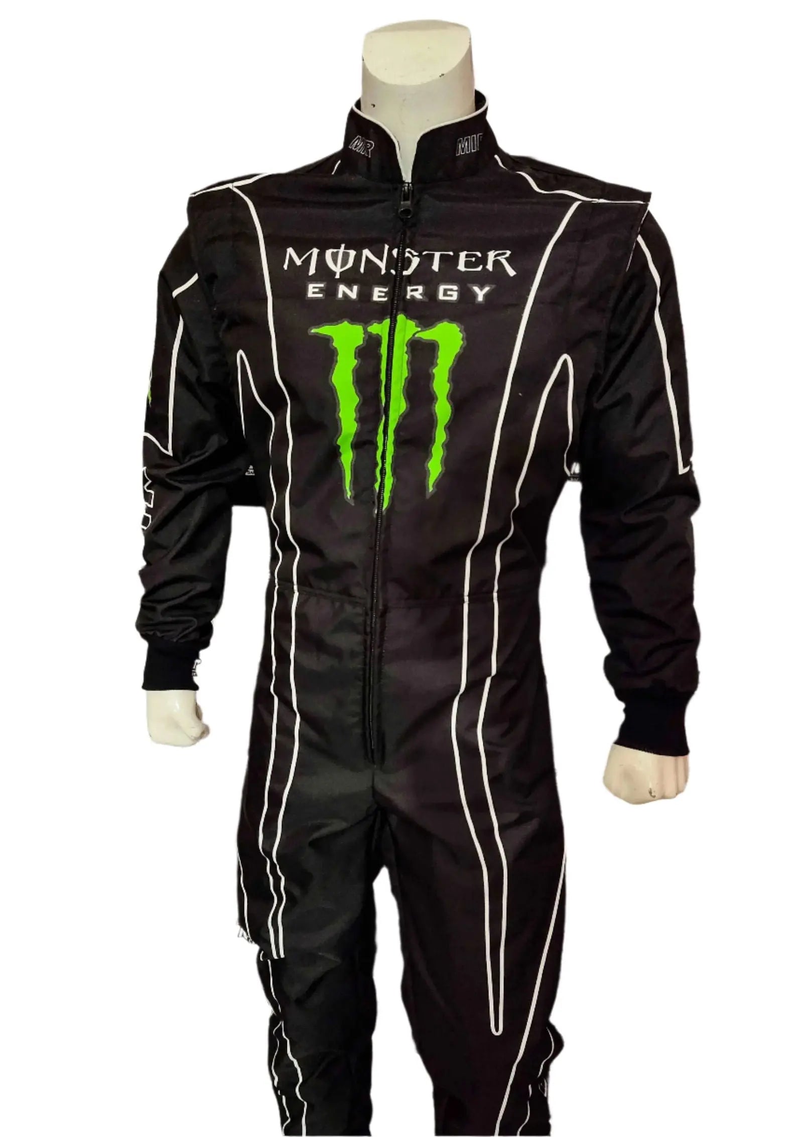 Monster Energy Sublimation Printed Race Suit | Vibrant Racing Gear