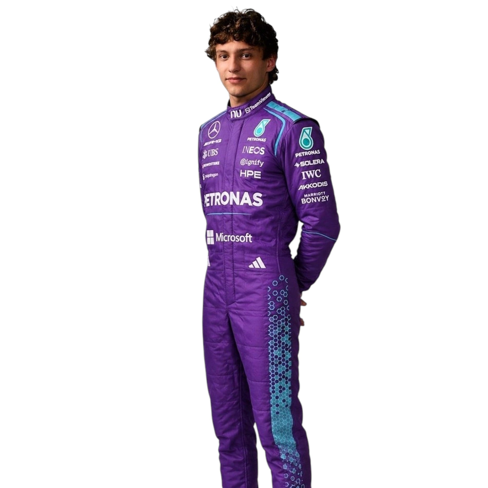 New 2026 NU Mercedes MIAMI GP F1 Race Suit