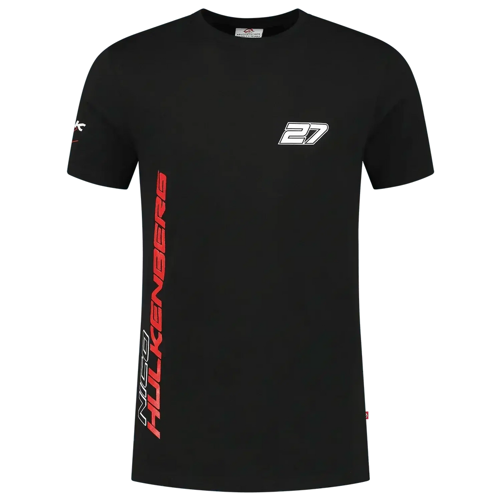 Nico Hulkenberg 2023 T-shirt Black F1 - Speedx Karting