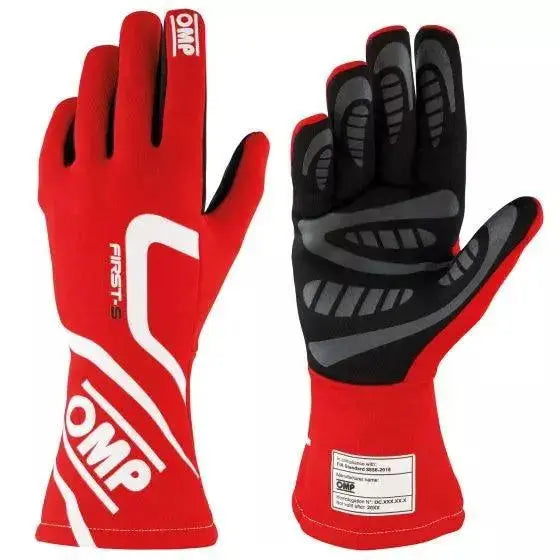 OMP First S Race Gloves - Speedx Karting