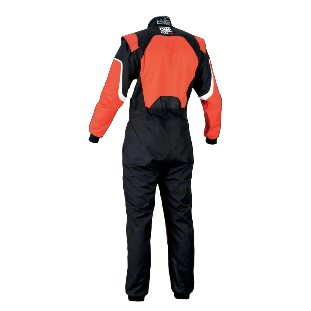 OMP KS-3 Suit Red Go Karting Racing Overall CIK 3 Layers 2019