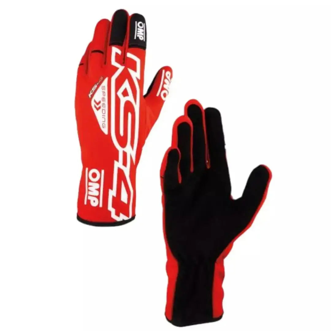 OMP KS-4 Kart Gloves - Child Sizes - Speedxcrafts