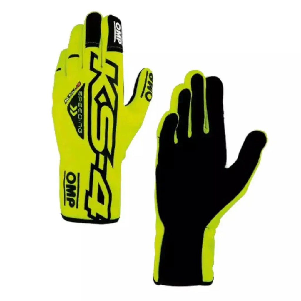 OMP KS-4 Kart Gloves - Child Sizes - Speedxcrafts