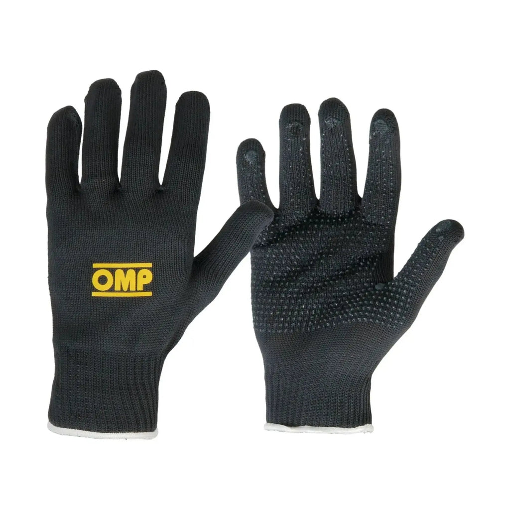 OMP Short Technical Mechanics Gloves | Durable Racing Hand Protection - Speedxcrafts