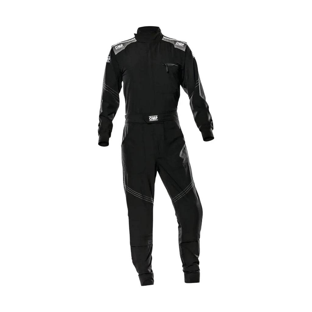 OMP X Mechanic Stretch Overalls | Black High-Performance Workwear - Speedxcrafts
