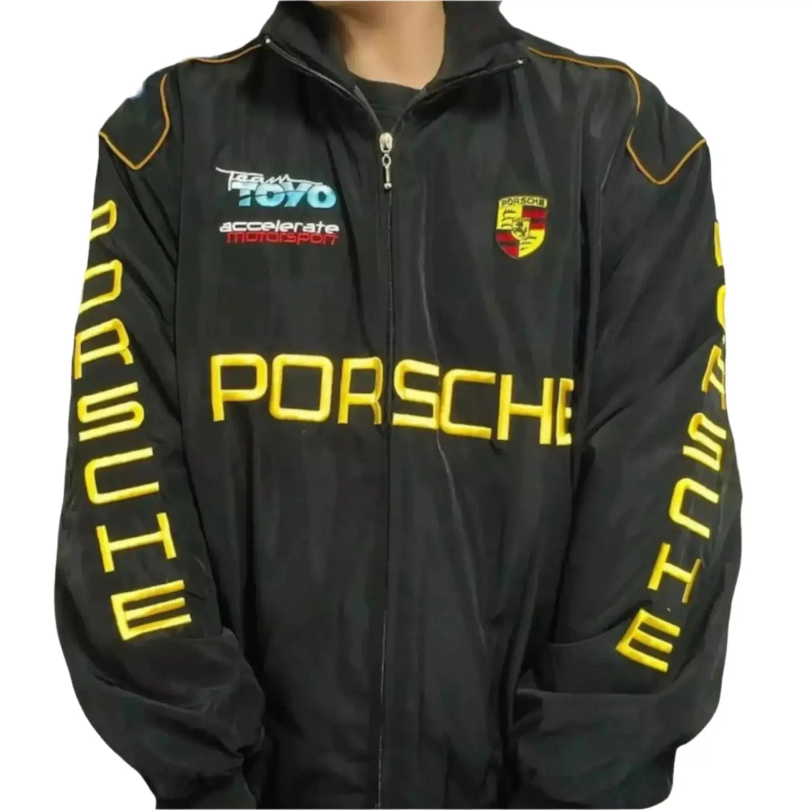 Porsche Formula 1 Bomber Jacket - Embroidered Racing Apparel