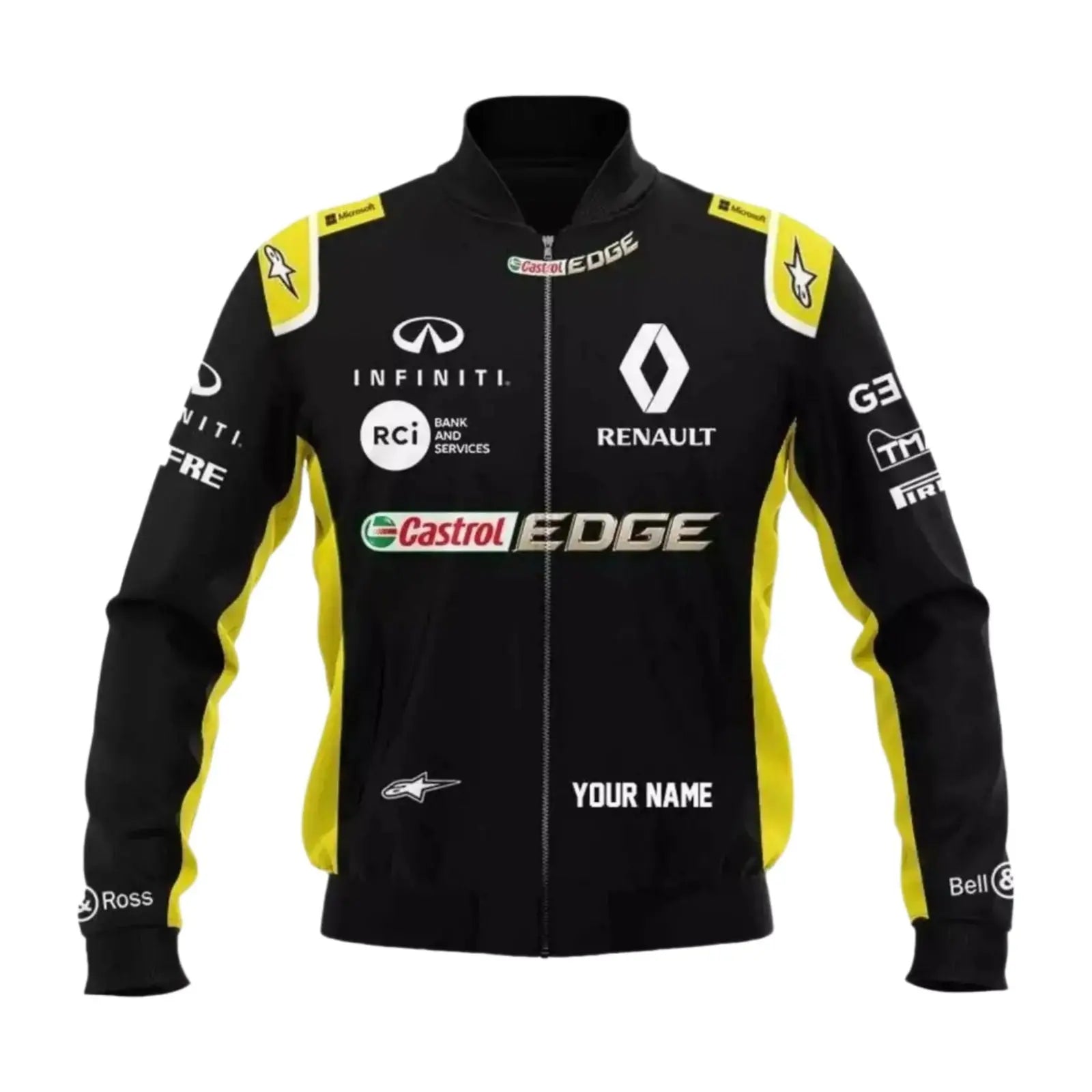 Renault EDGE Personalized Racing Bomber Jacket - Custom Apparel
