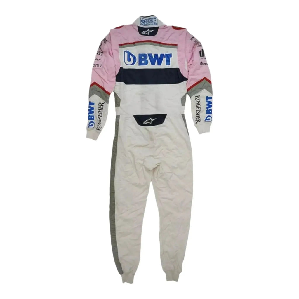 SERGIO PEREZ 2018 RACE SUIT SAHARA FORCE INDIA F1 TEAM - Speedxcrafts