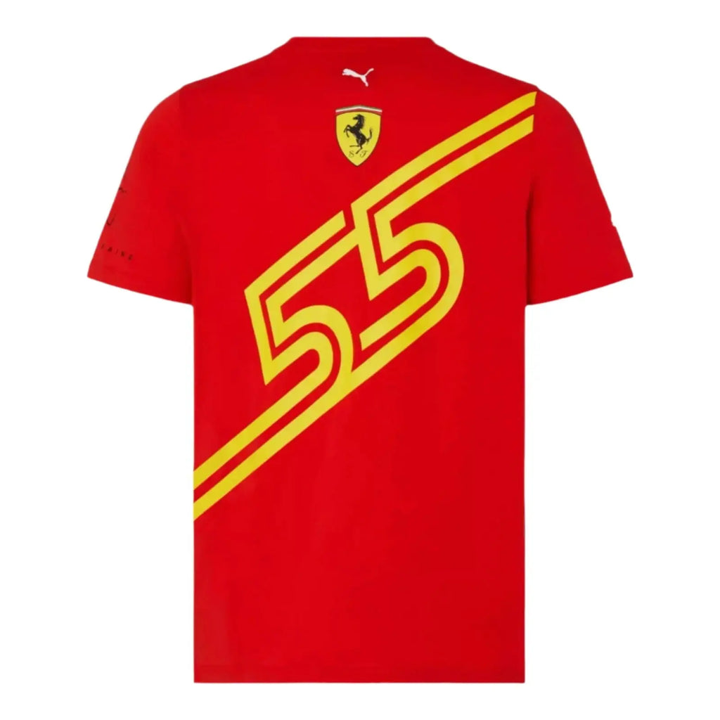 Scuderia Ferrari Carlos Sainz Replica T-Shirt - Barcelona Edition