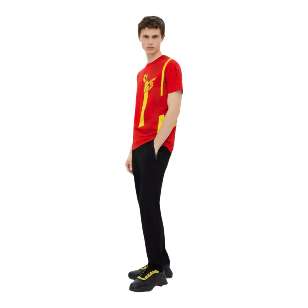 Scuderia Ferrari Carlos Sainz Replica T-Shirt - Barcelona Edition