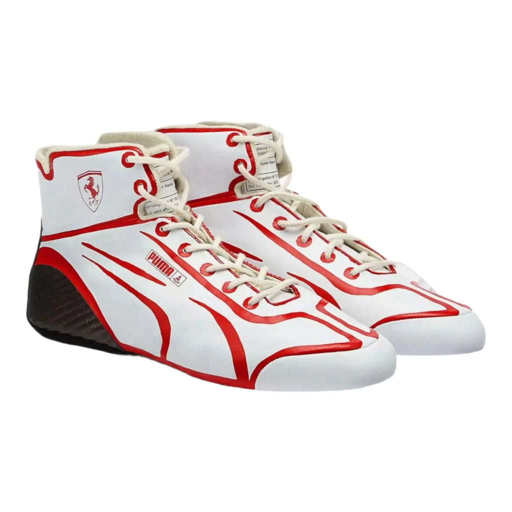 Scuderia Ferrari Speedcat Pro Trainers Boots - Joshua Vides Edition | Official F1 Merchandise Replica