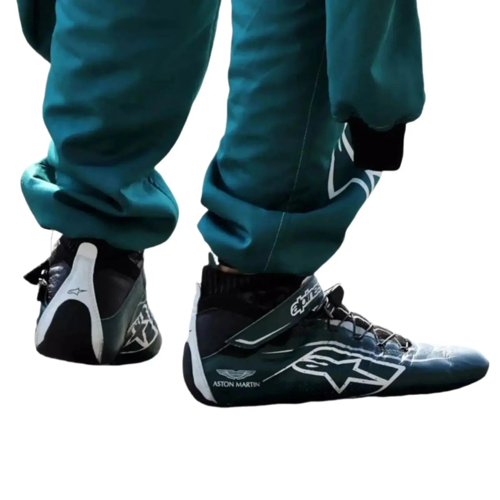 Sebastian Vettel 2022 Aston Martin  F1 Team Race Boots - Speedxcrafts