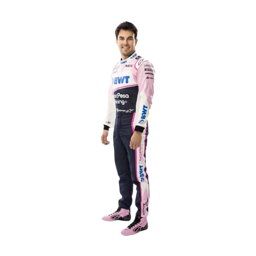 Sergio Pérez 2019 Racing Point F1 Team Race Suit - Speedxcrafts