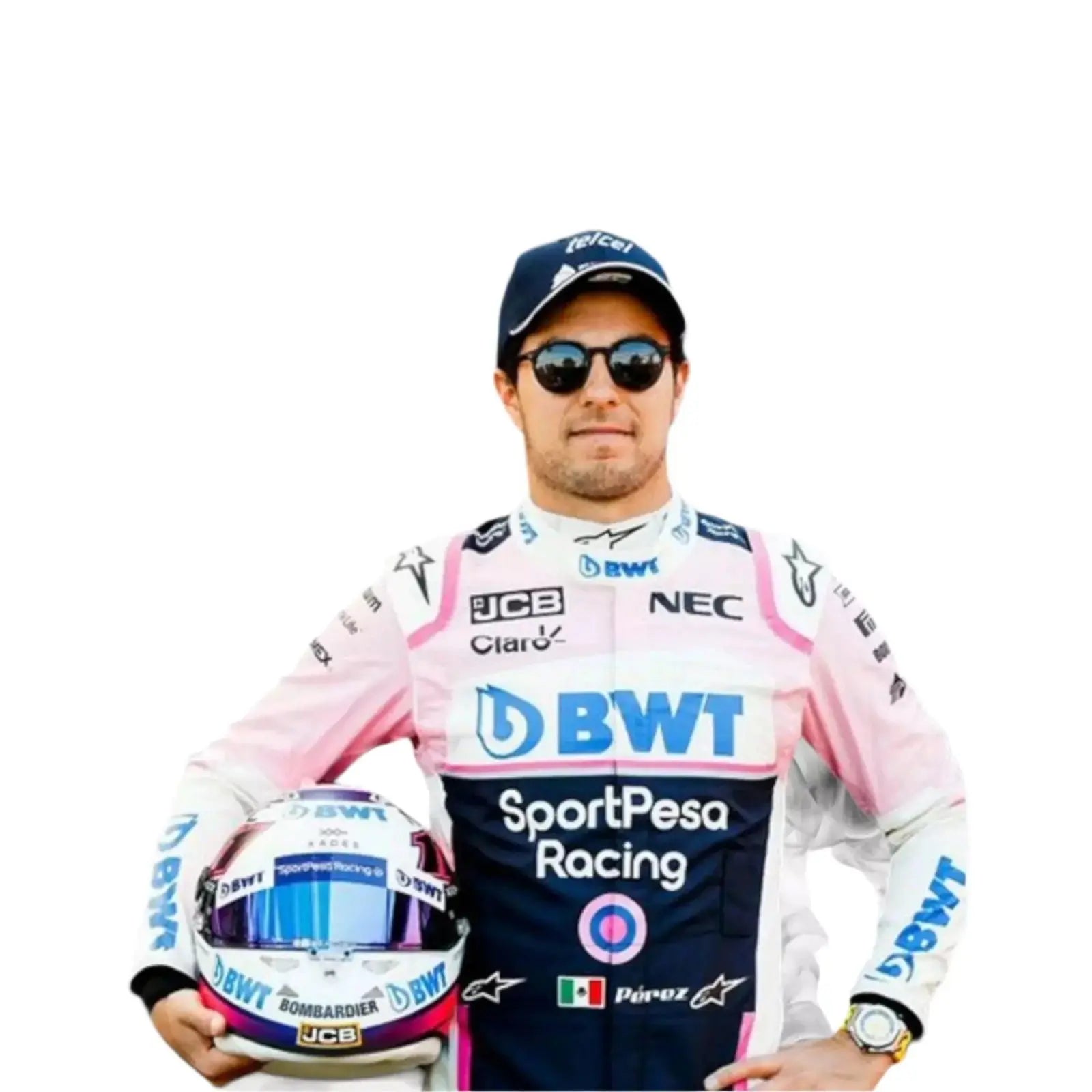 Sergio Pérez 2019 Racing Point F1 Team Race Suit - Speedxcrafts