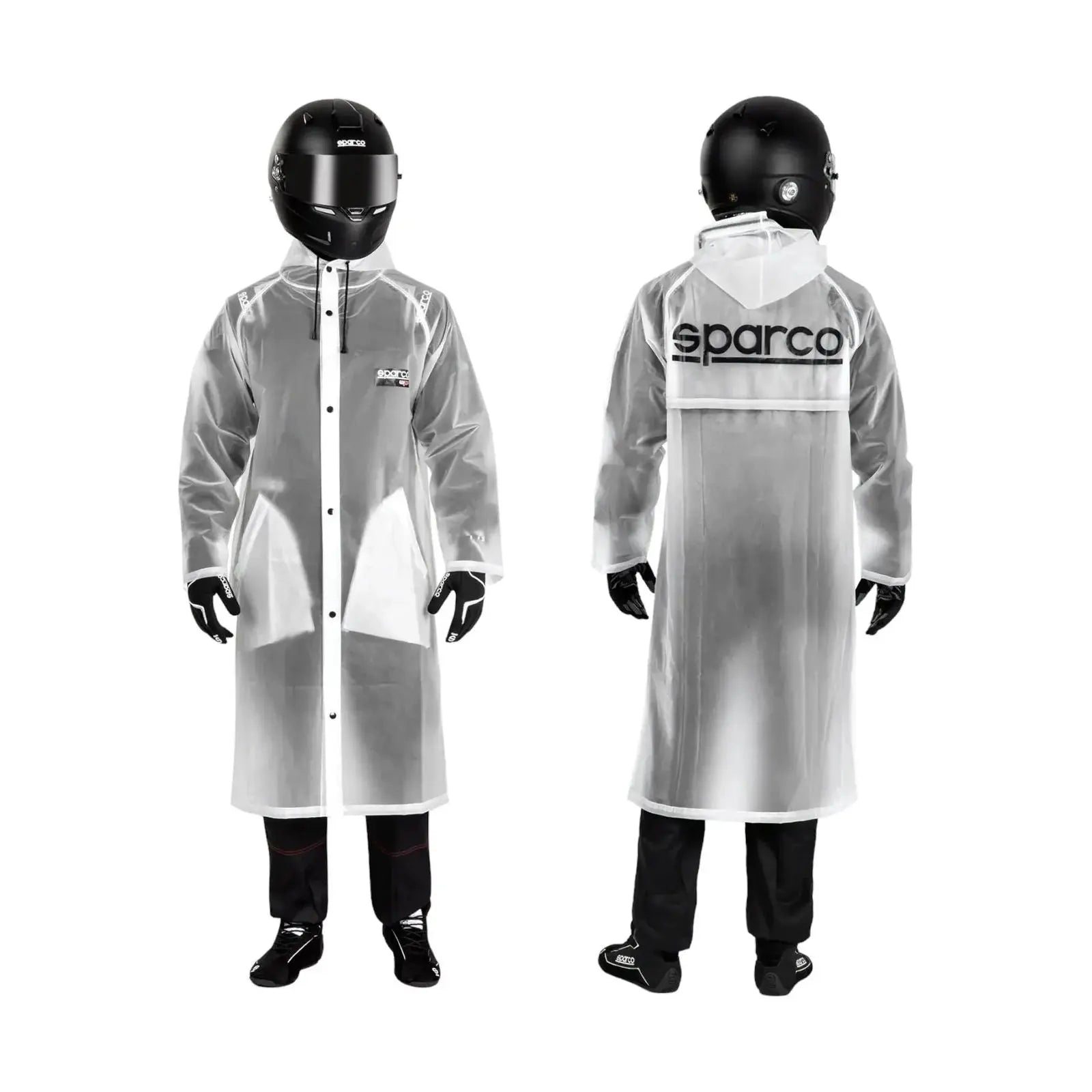 Sparco Raincoat Evo | Protective Rain Suit for Karting & Motorsports