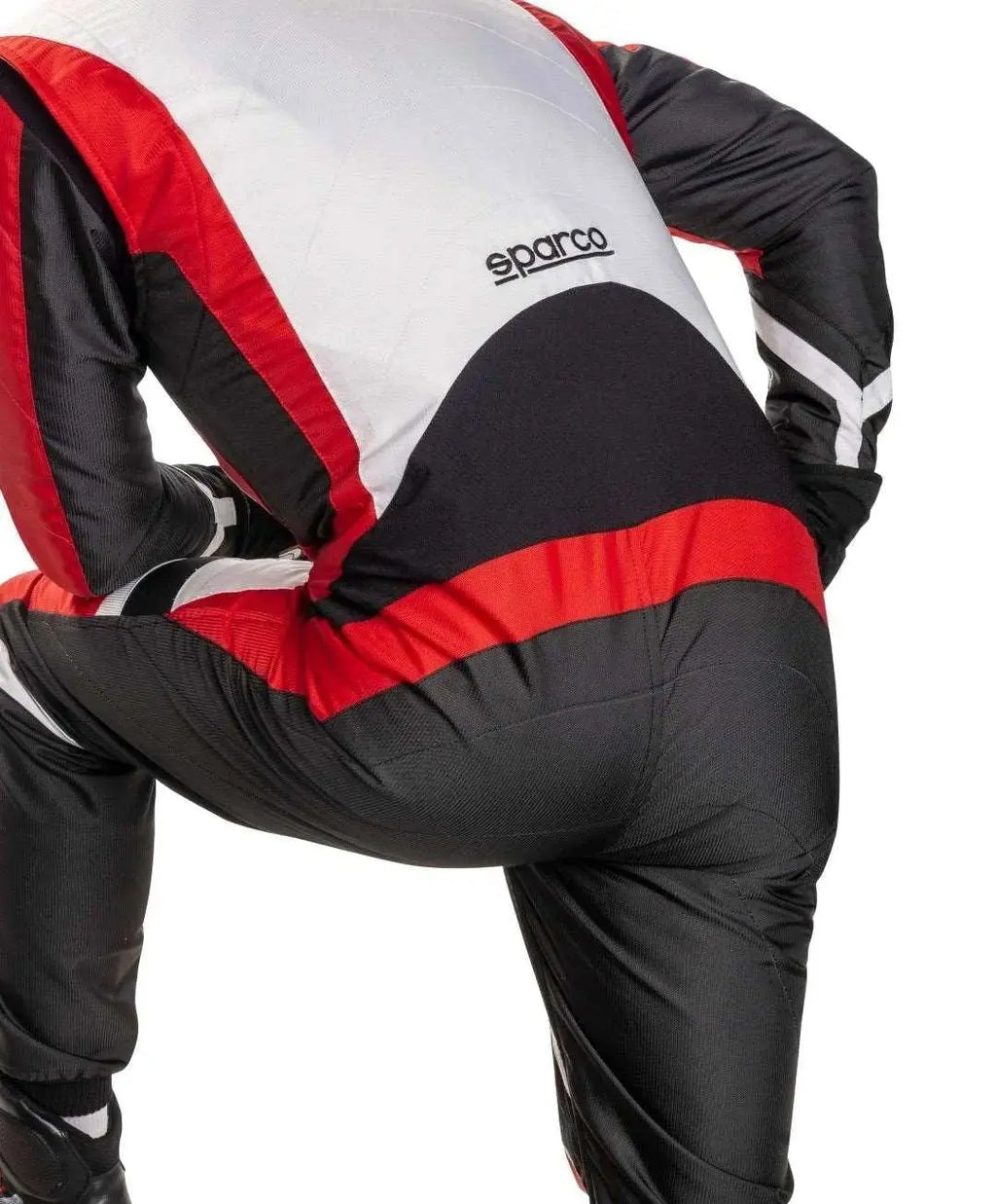 Sparco X-Light KS-7 Replica Kart Suit - Black/Grey Lightweight Racing - Speedxcrafts