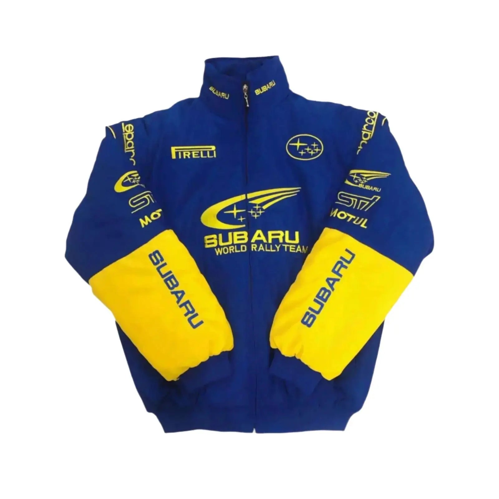 Subaru F1 Racing Thicken Style Embroidered Jacket - Speedxcrafts