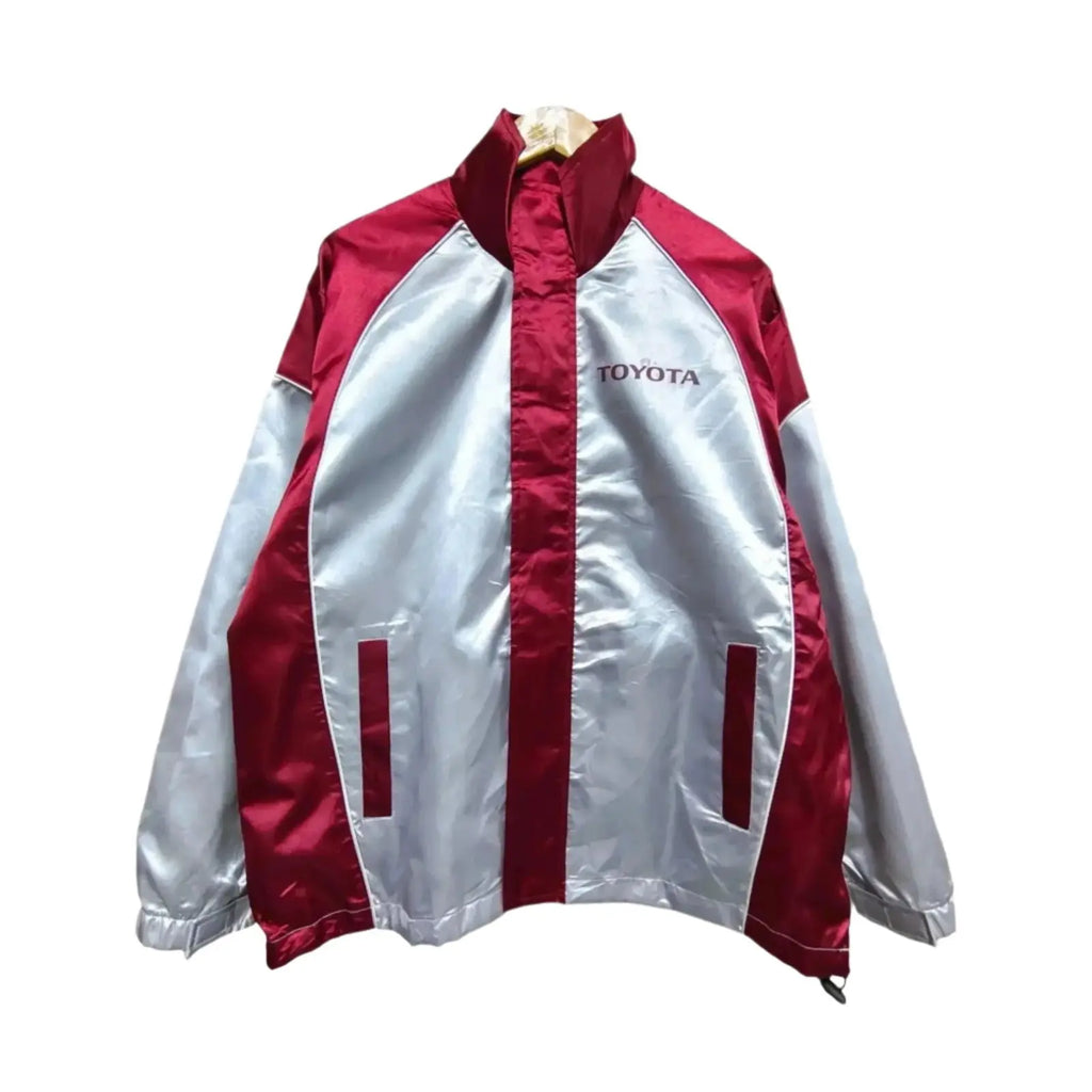 Toyota Vintage F1 Jacket - Embroidered Motorsport Classic